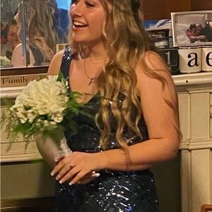 Sequin Evening Dress